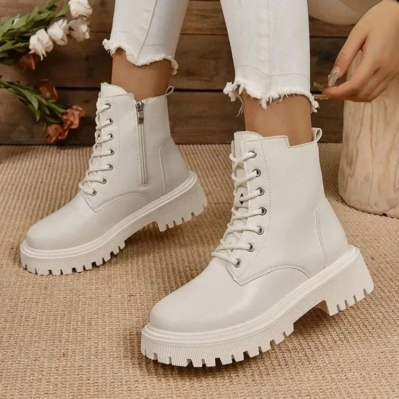 Bottes chaudes PALMA blanc