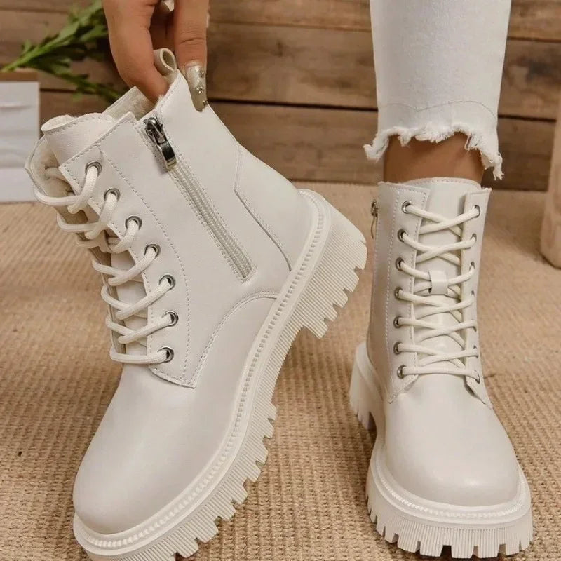 Bottes chaudes PALMA blanc