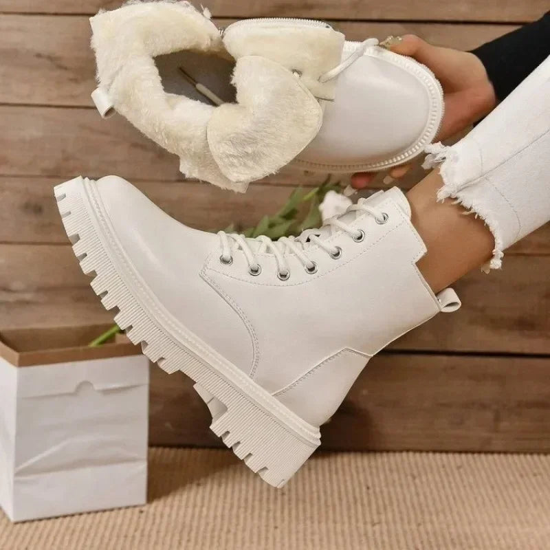 Bottes chaudes PALMA blanc