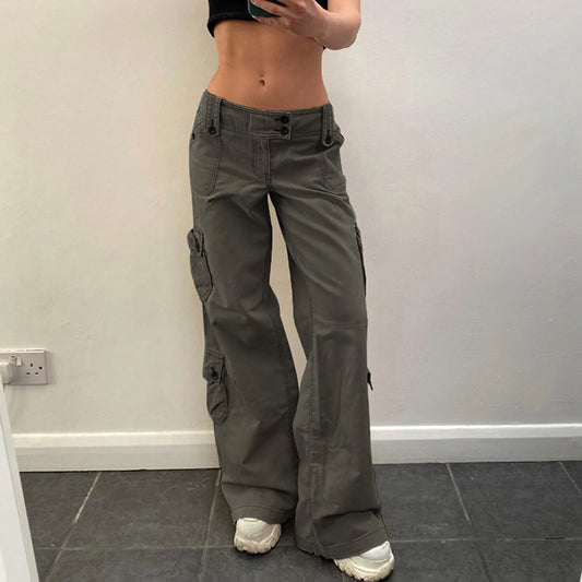 Pantalon Cargo Baggy Femme